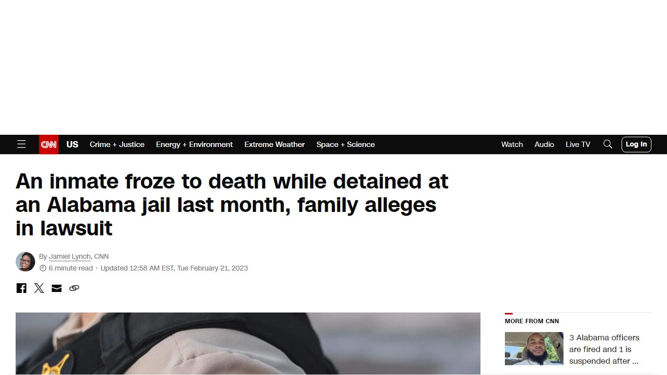 Anthony Mitchell: Family files suit alleging death of an inmate in ...